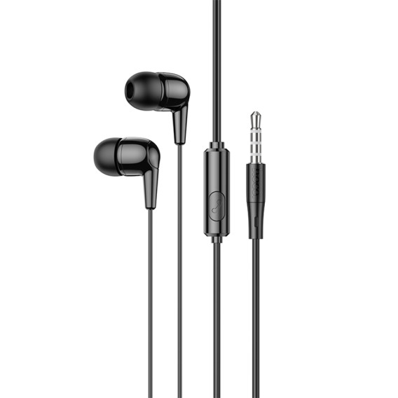 Гарнитура Hoco M97 (вакуумные наушники) черная