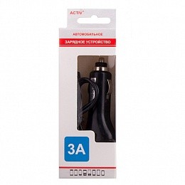АЗУ для планшета 5V/3A (штырек 2,5х0,9) Activ (39927)