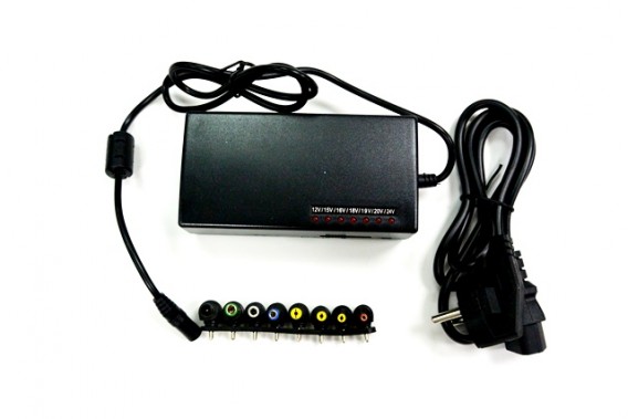 СЗУ для ноутбука (12,15,16,18,19,20,24V) 96W, 8 переход. AC\DC SP4096 / 427