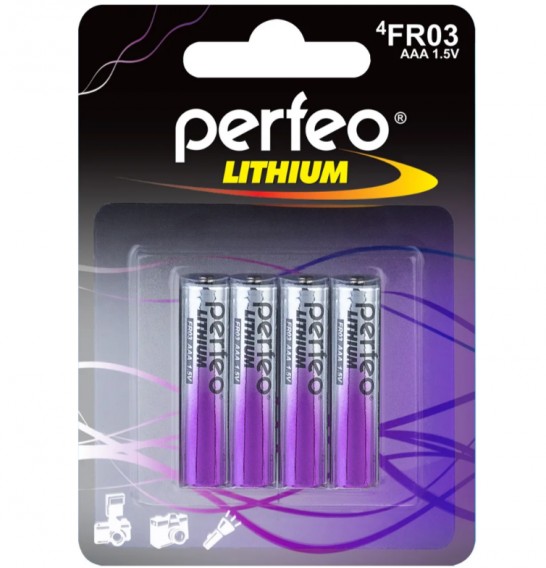 Батарейка Perfeo FR03 BL4/48 (литий!)