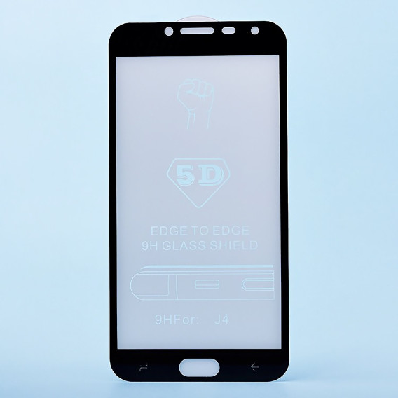 Защитное стекло 3D для Samsung SM-J400 Galaxy J4 2018 черное (101431/89792)