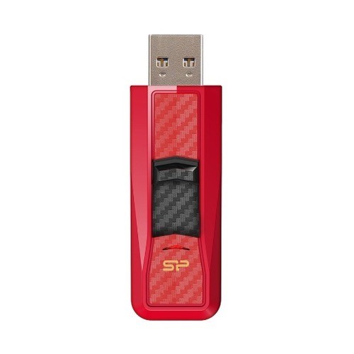Флэш-диск Silicon Power 32GB USB 3.0 Blaze B50 красный карбон