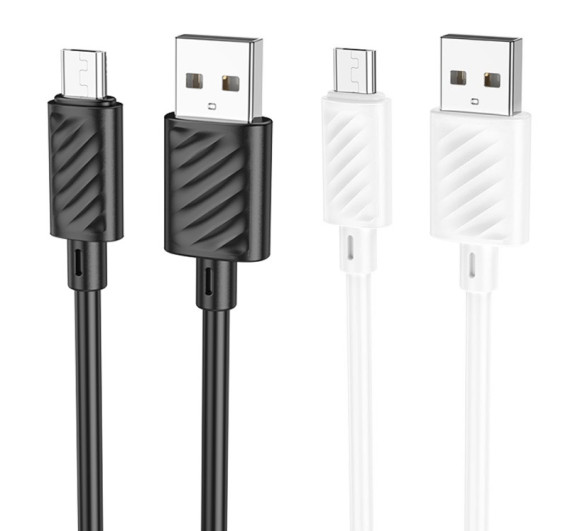 Кабель USB - microUSB Hoco X88 1м 2,4А ПВХ