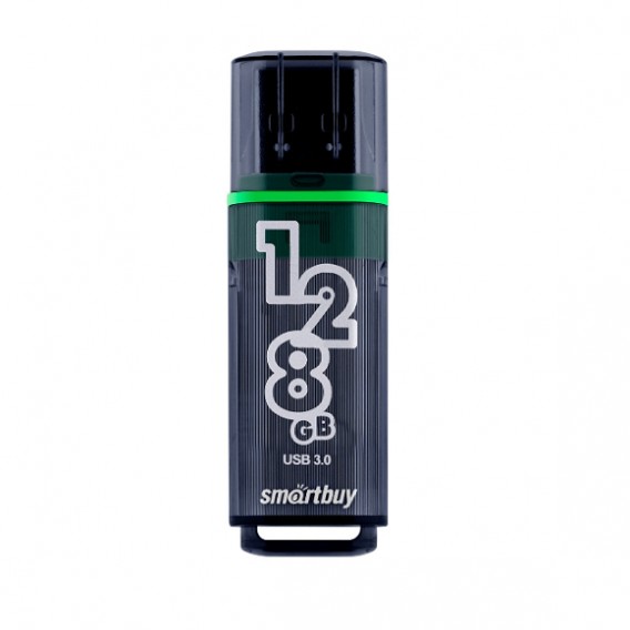 Флэш-диск SmartBuy 128GB USB 3.0/3.1 Glossy серый