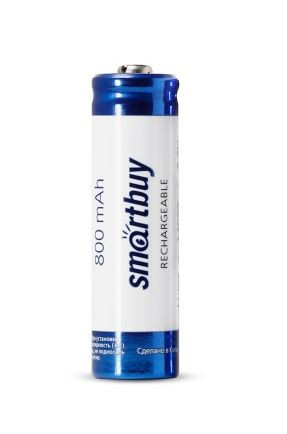 Аккумулятор Li14500 (AA) 800mAh 3.7V Smartbuy c защитой sh 1/50