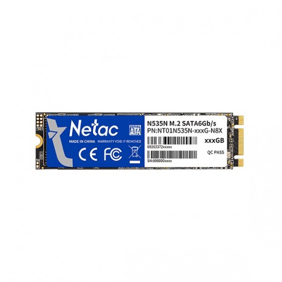 Внутренний диск SSD Netac 512Gb SATA-III 2280 (РАЗЪЕМ M.2) N535N