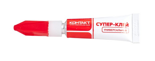 Супер-клей ''Контакт'' универсальный 3г 1/12/288
