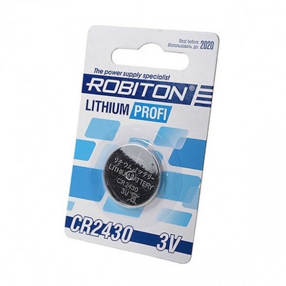 Батарейка Robiton CR 2430 BL 1/40