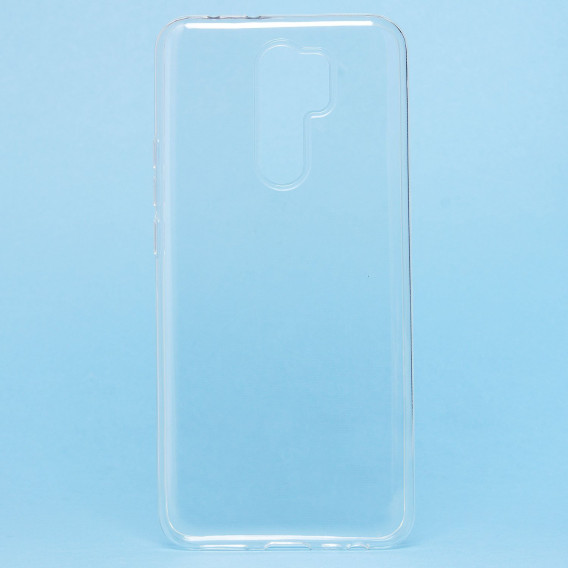 Чехол для Xiaomi Redmi 9 прозрачный, ультратонкий (116609)