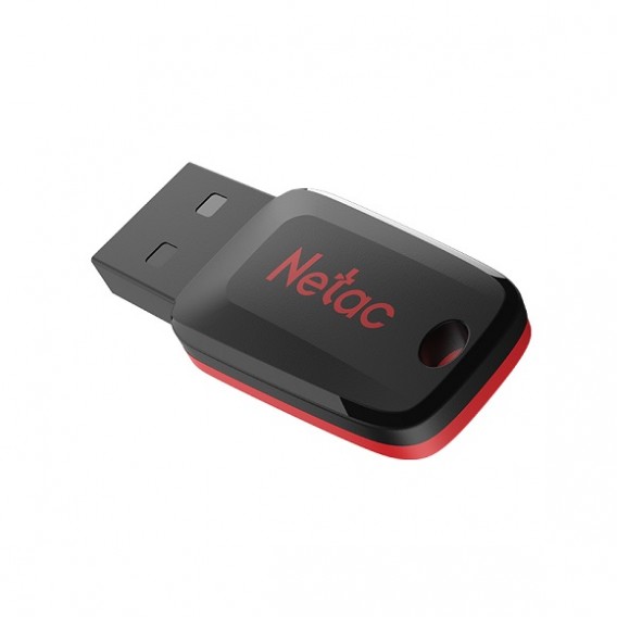 Флэш-диск Netac 8GB USB 2.0 U197 mini черный/красный