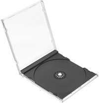 CD BOX одинарный черный 1/200