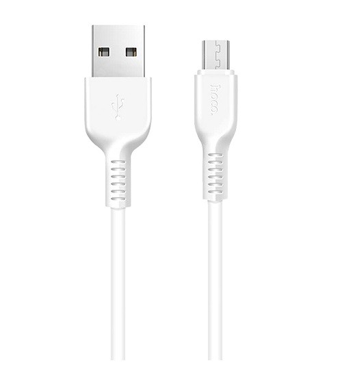 Кабель USB - microUSB Hoco X13 1м 2,4А силикон