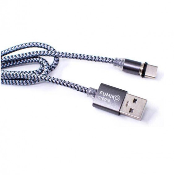 Кабель USB- Type-C магнитный Fumiko MC01 1м 2,4А (только питание!)