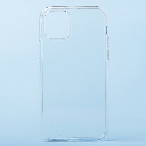 Чехол для iPhone 12 Mini силиконовый прозрачный ультратонкий (119268)