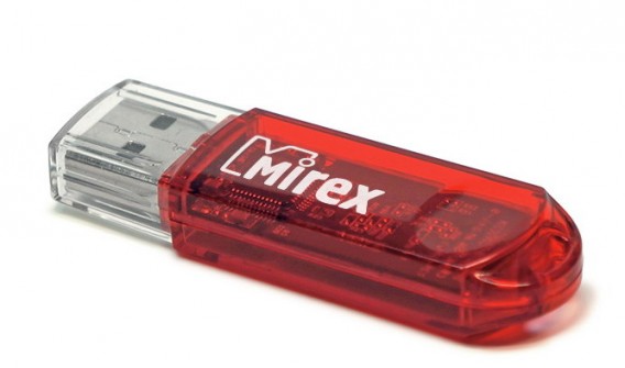 Флэш-диск Mirex 32Gb USB 2.0 ELF красный
