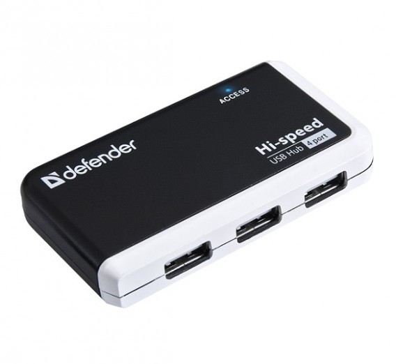 Хаб USB Defender Quadro Infix 4 порта 83504