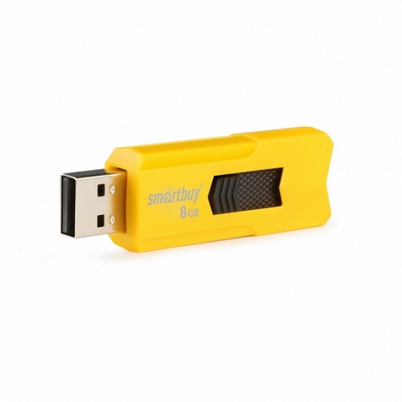 Флэш-диск SmartBuy 8GB USB 2.0 Stream желтый