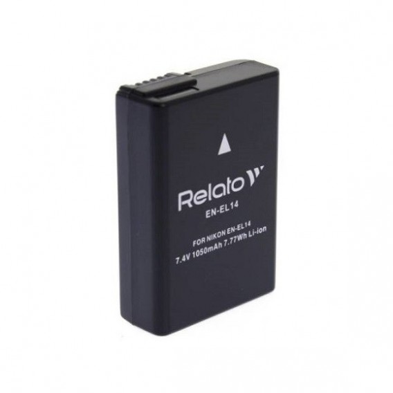Аккумулятор в/к. Relato EN-EL14 (1050mAh 7,4v) Li-ion для Nikon