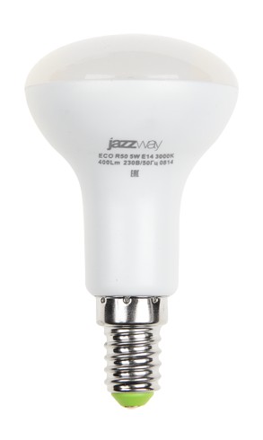Лампа светодиодная Jazzway PLED-ECO R50 5W 3000K 400Lm E14