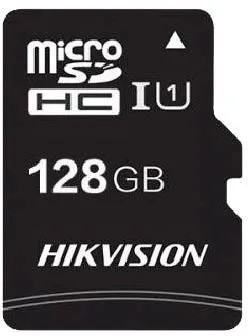 Карта памяти microSDHC Hikvision 128Gb U1 Class 10 UHS-I 92MB/s с адапт