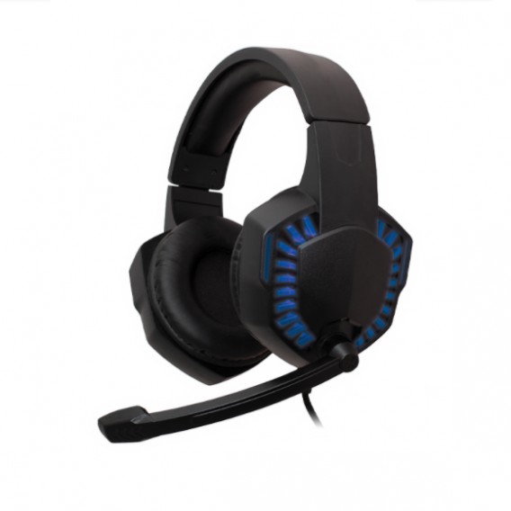 Гарнитура Ritmix RH-562М Gaming Blue черно-синяя(полноразм./3,5*2+USB/L=1,8м)