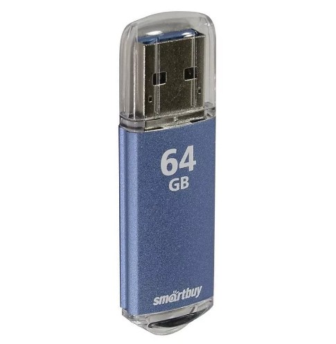 Флэш-диск SmartBuy 64GB USB 3.0/3.1 V-Cut синий