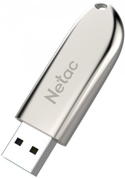 Флэш-диск Netac 128GB USB 2.0 U352 серебристый