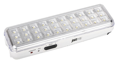 Светильник Jazzway Accu9-L30- LED Li-Ion белый (аварийное освещение)