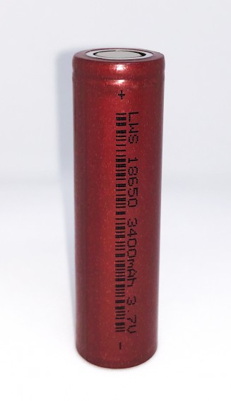 Аккумулятор Li 18650 3,7V (3400mAh = 2000mAh) плоский G70 (2box)