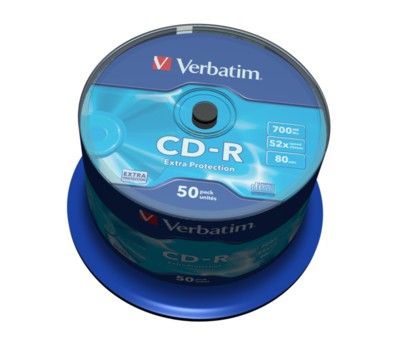 Verbatim CD-R 700Mb 52x DL Cake box /50 /200