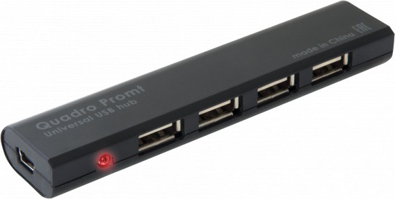 Хаб USB Defender Quadro Promt 4 порта 83200