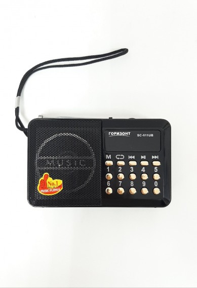 Радиоприемник Горизонт SC-011 (USB/microSD/акб BL-5C)