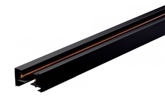 Шинопровод PTR 2M-BL черный 2м для трековых светильников Jazzway