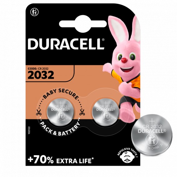 Батарейка Duracell CR 2032 BL 2/20/200