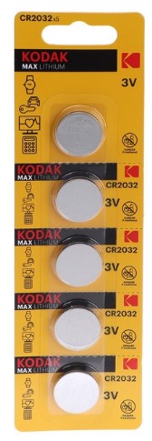 Батарейка Kodak CR 2032 BL 5/60/360