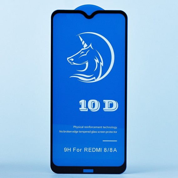Защитное стекло 3D для Xiaomi Redmi 8А черное (109737)