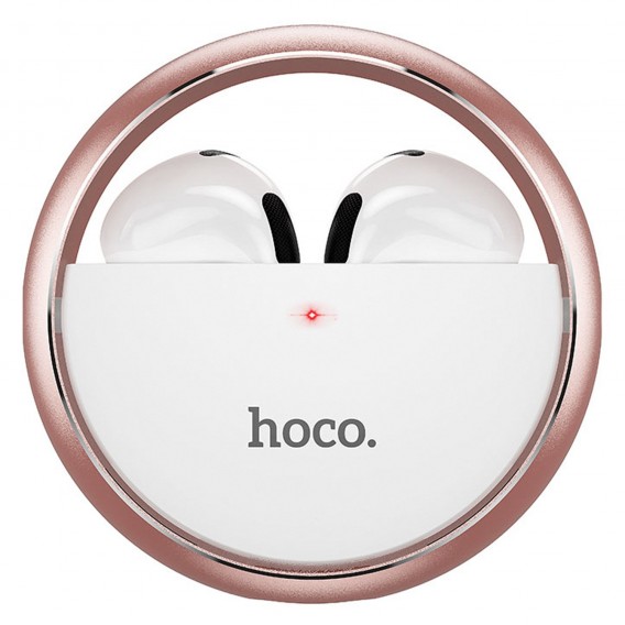 Гарнитура Bluetooth Hoco EW23 TWS розовое золото