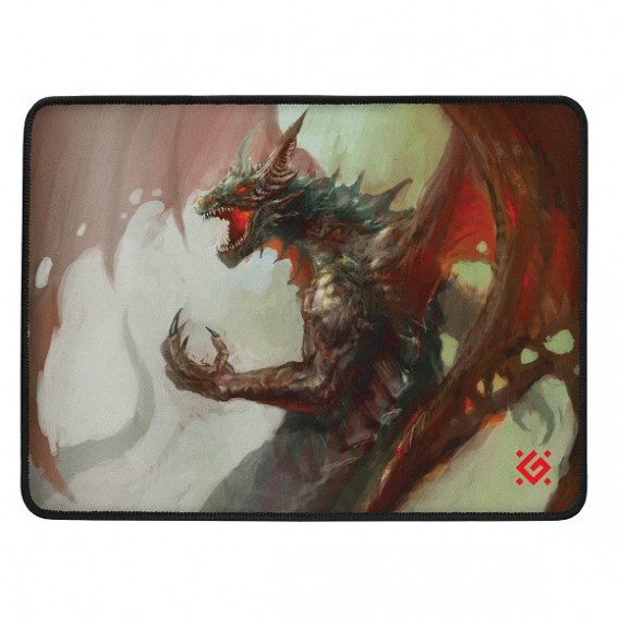 Коврик для мыши игровой Defender Dragon Rage ткань+резина (360х270х3мм) 50558