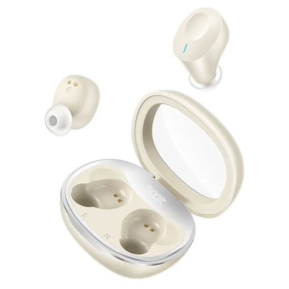 Гарнитура Bluetooth Hoco EQ3 Buds TWS (вакуумные наушники) молочно-белая