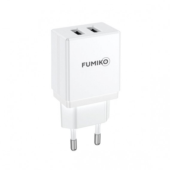 Адаптер сетевой 2*USB 2.4A Fumiko CH04