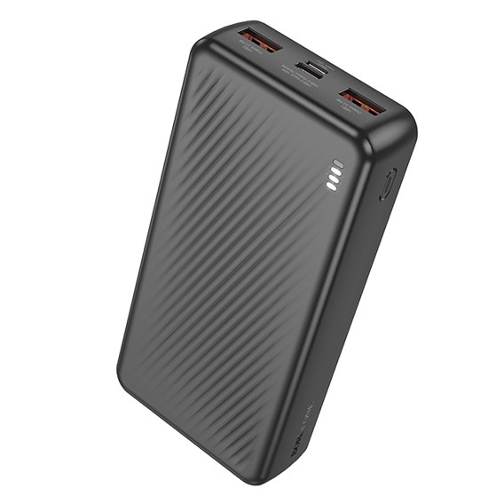 Внешний аккумулятор 20000mAh Borofone BJ56A (in - T,M/out - 2U,T) черный