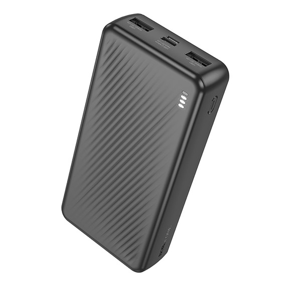 Внешний аккумулятор 20000mAh Borofone BJ55A (in - T,M/out - 2U) черный