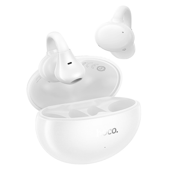 Гарнитура Bluetooth Hoco EA8 Ear-Clip TWS белая