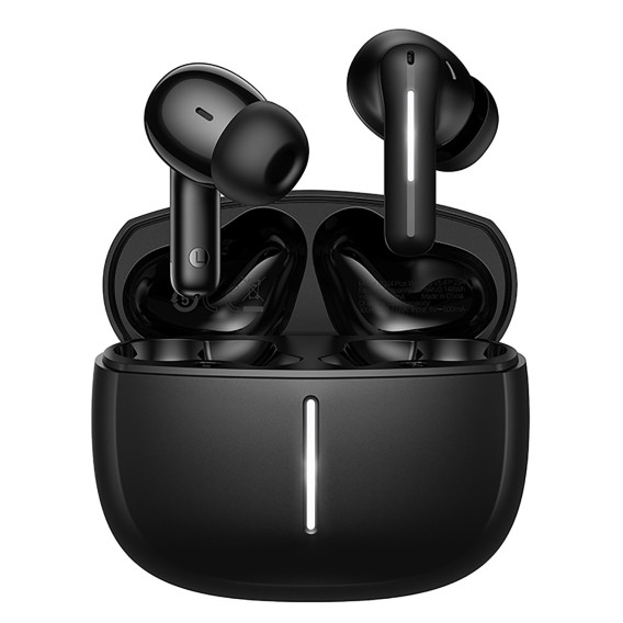Гарнитура Bluetooth Hoco EQ34 Plus TWS, ANC+ENC (вакуумные наушники) черная