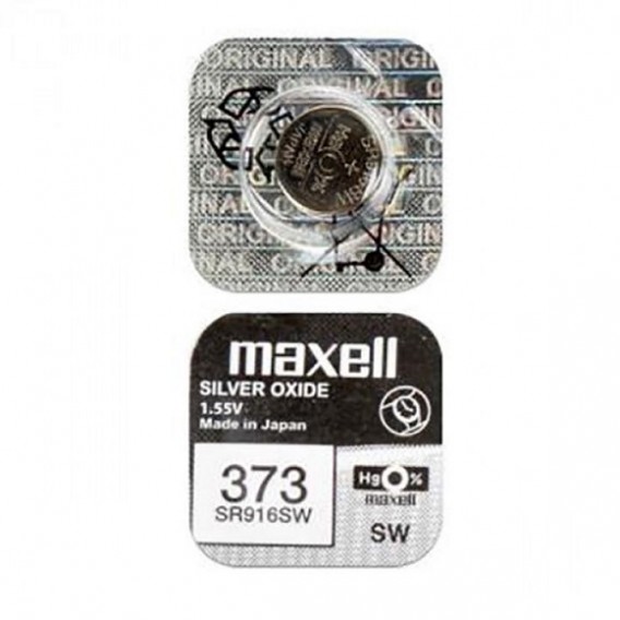 Батарейка Maxell 373 (SR916SW) BL 1/10/100