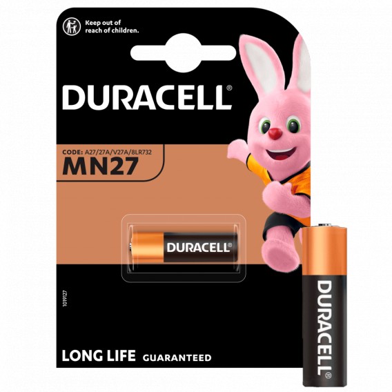 Батарейка Duracell 27A (MN27) BL 1/10/100