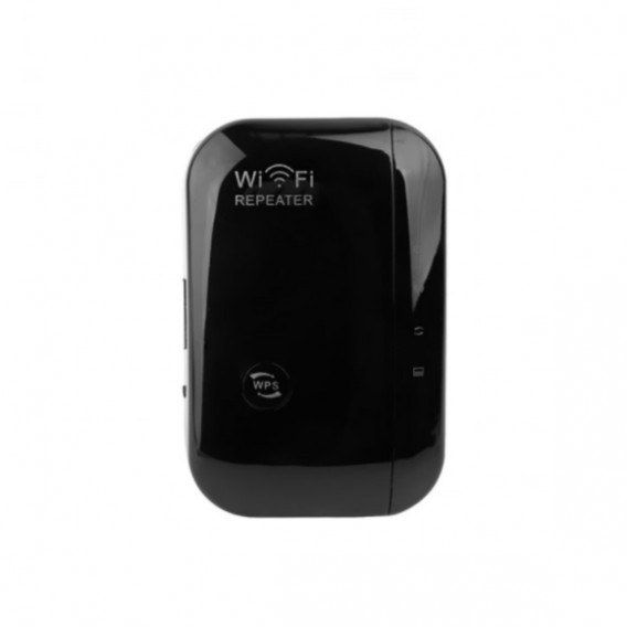 Усилитель Wi-Fi сигнала (Repeater) LV-WR03 220V, 2.4ГГц, до 300Мбит/с, черный