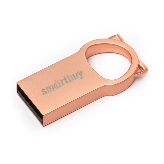 Флэш-диск SmartBuy 32GB USB 2.0 MC5 Metal Kitty розовый