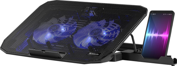 Подставка-вентилятор для ноутбука NS-513 15.6", 2USB, 2 вентил., Defender 29513