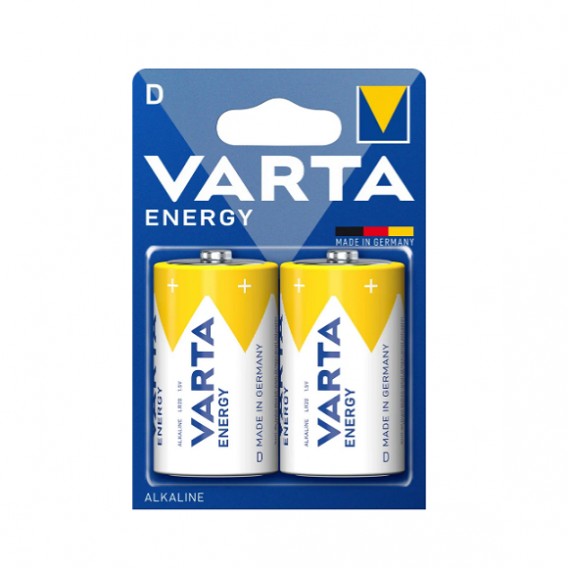 Батарейка Varta LR20 Energy BL 2/20/100